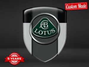 Lotus Badges Auto Sur Mesure Résistants Pro Qualité